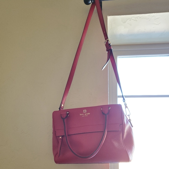 Authentic Kate Spade Red Purse - Picture 3 of 4